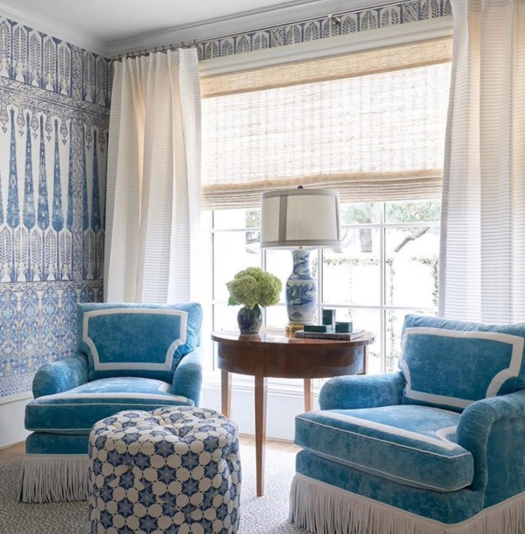 Bright luxury sunroom with plantation shutters overlooking a coastal Florida view — product style example